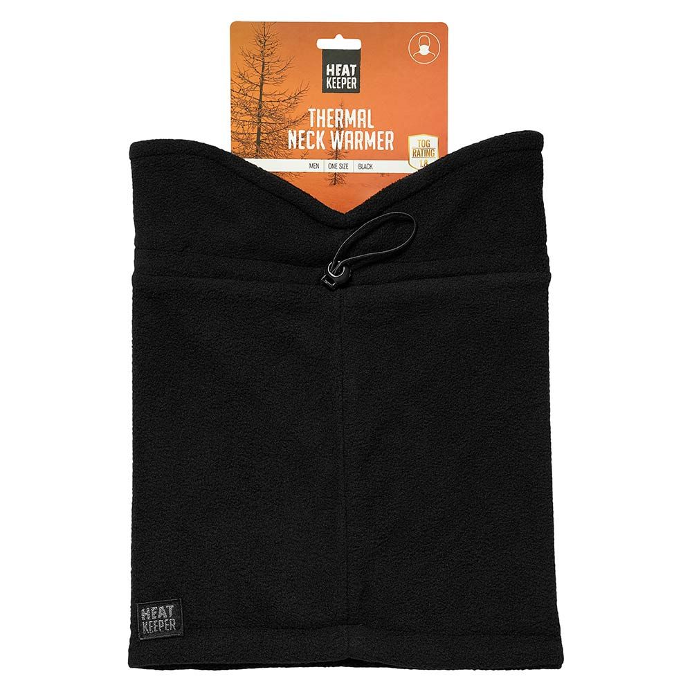 Heatkeeper Thermo Fleece Nekwarmer Zwart