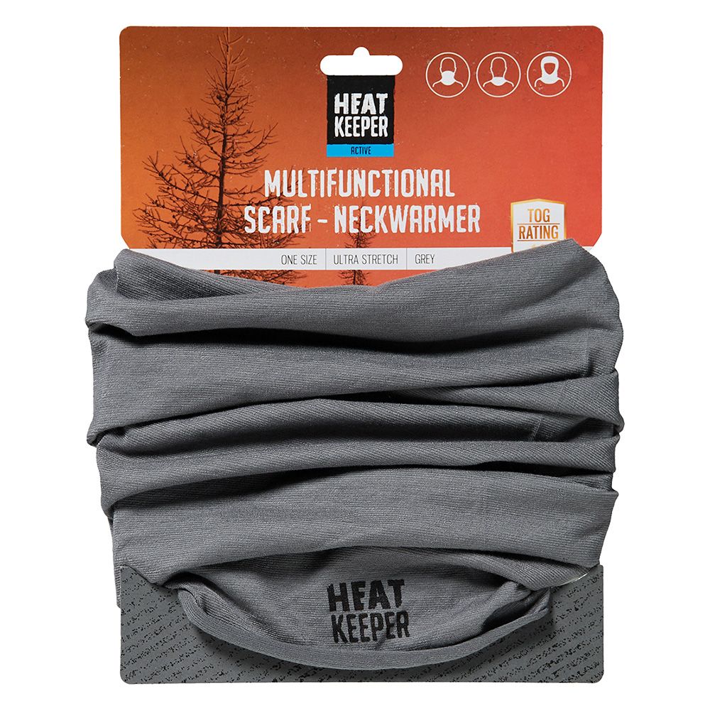 Heatkeeper Multifunctionele Sjaal/Nekwarmer Grijs