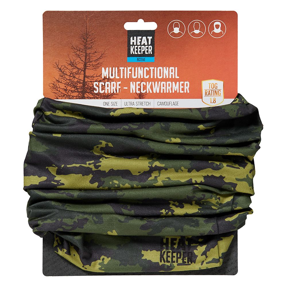 Heatkeeper Multifunctionele Sjaal/Nekwarmer Camouflage
