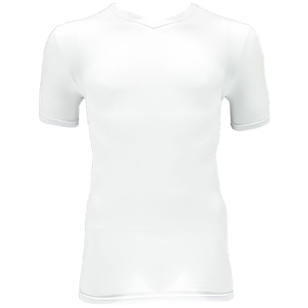 Apollo T-shirt Heren Bamboo Basic V-neck Wit 4-pack