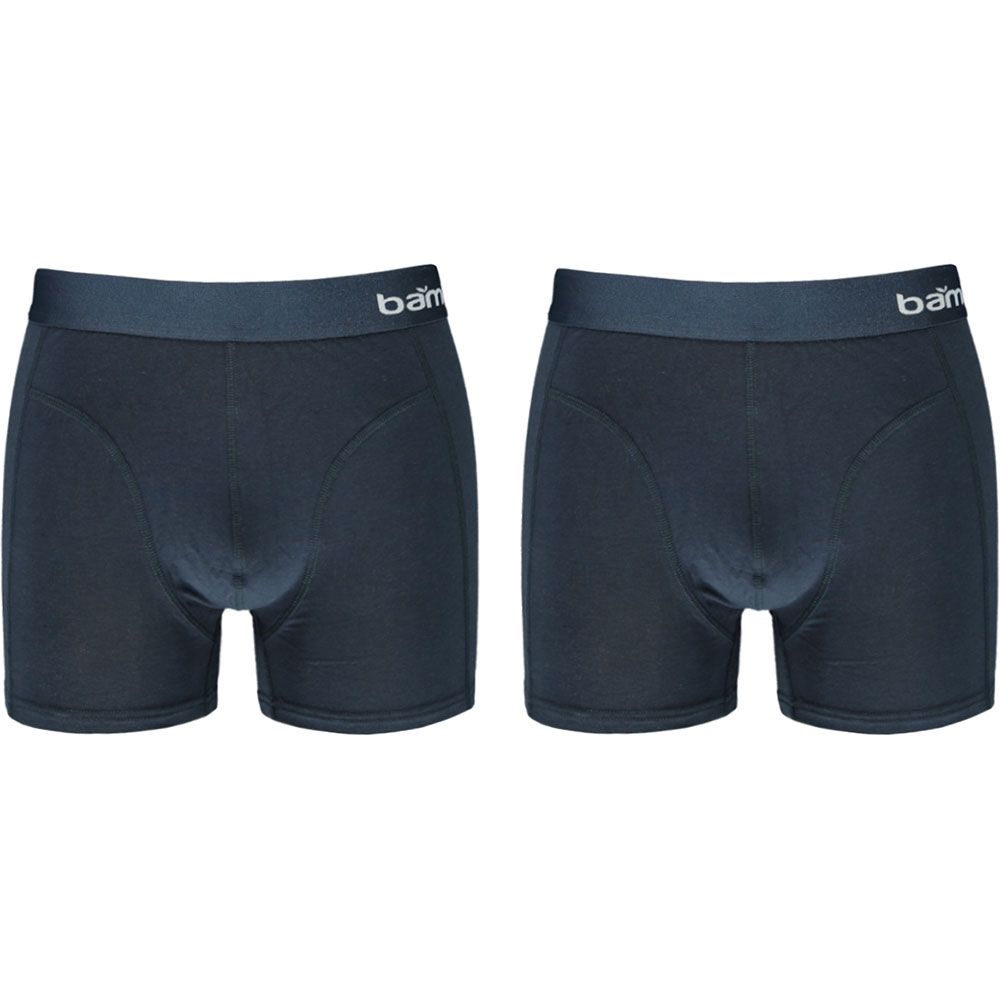Apollo Boxershorts Heren Bamboo Basic Navy 4-pack