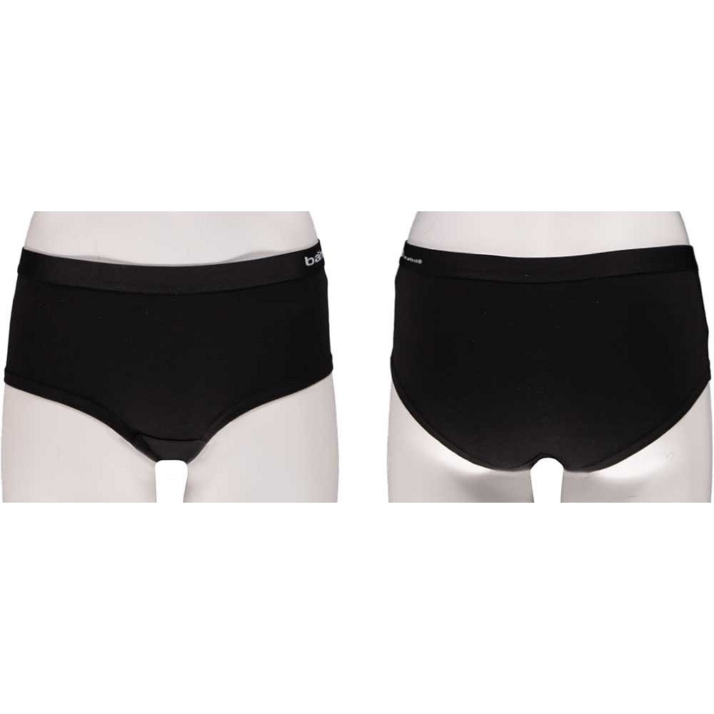 Apollo Hipsters Dames Bamboo Basic Zwart 2-pack