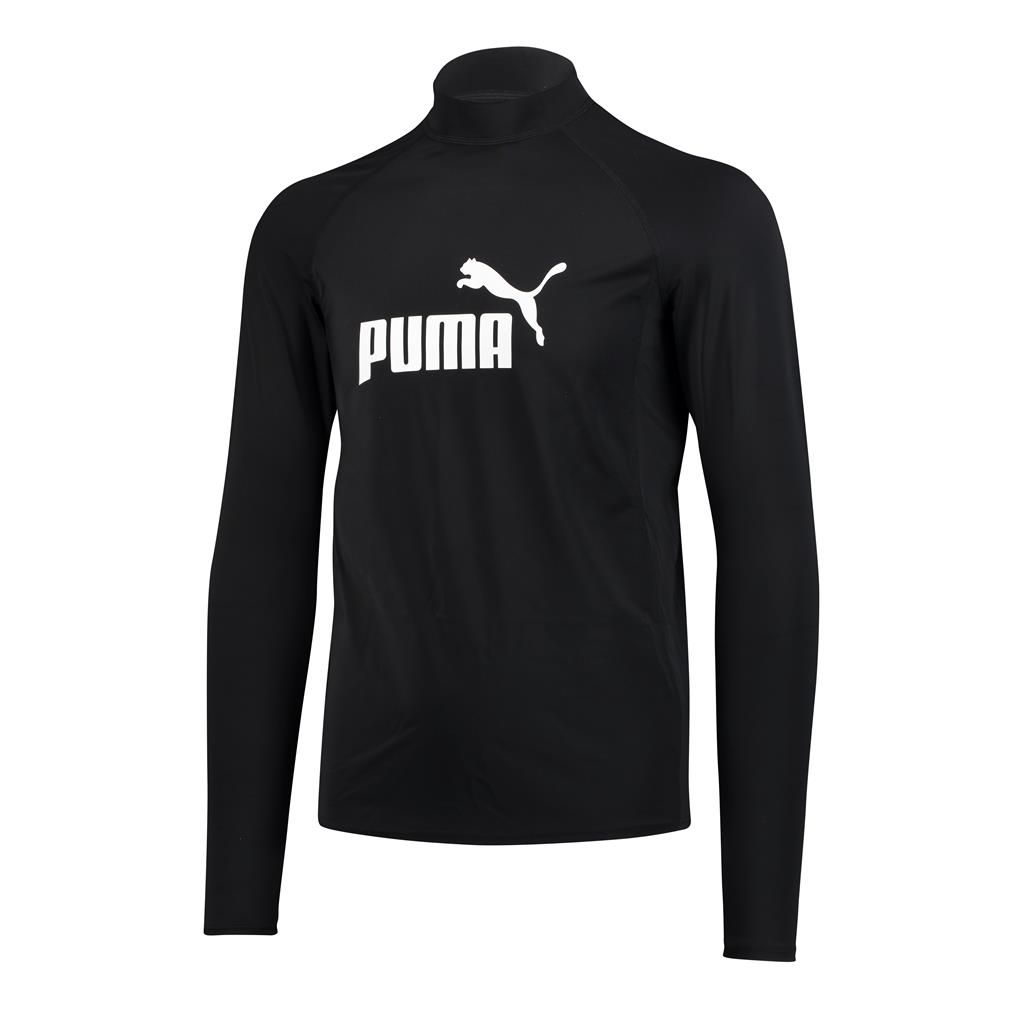 Puma Long Sleeve Rash Guard Heren Zwart