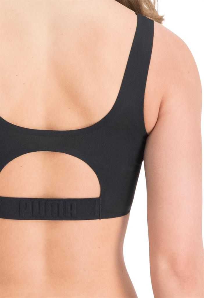 Puma Women Sporty Padded Top 1p Black