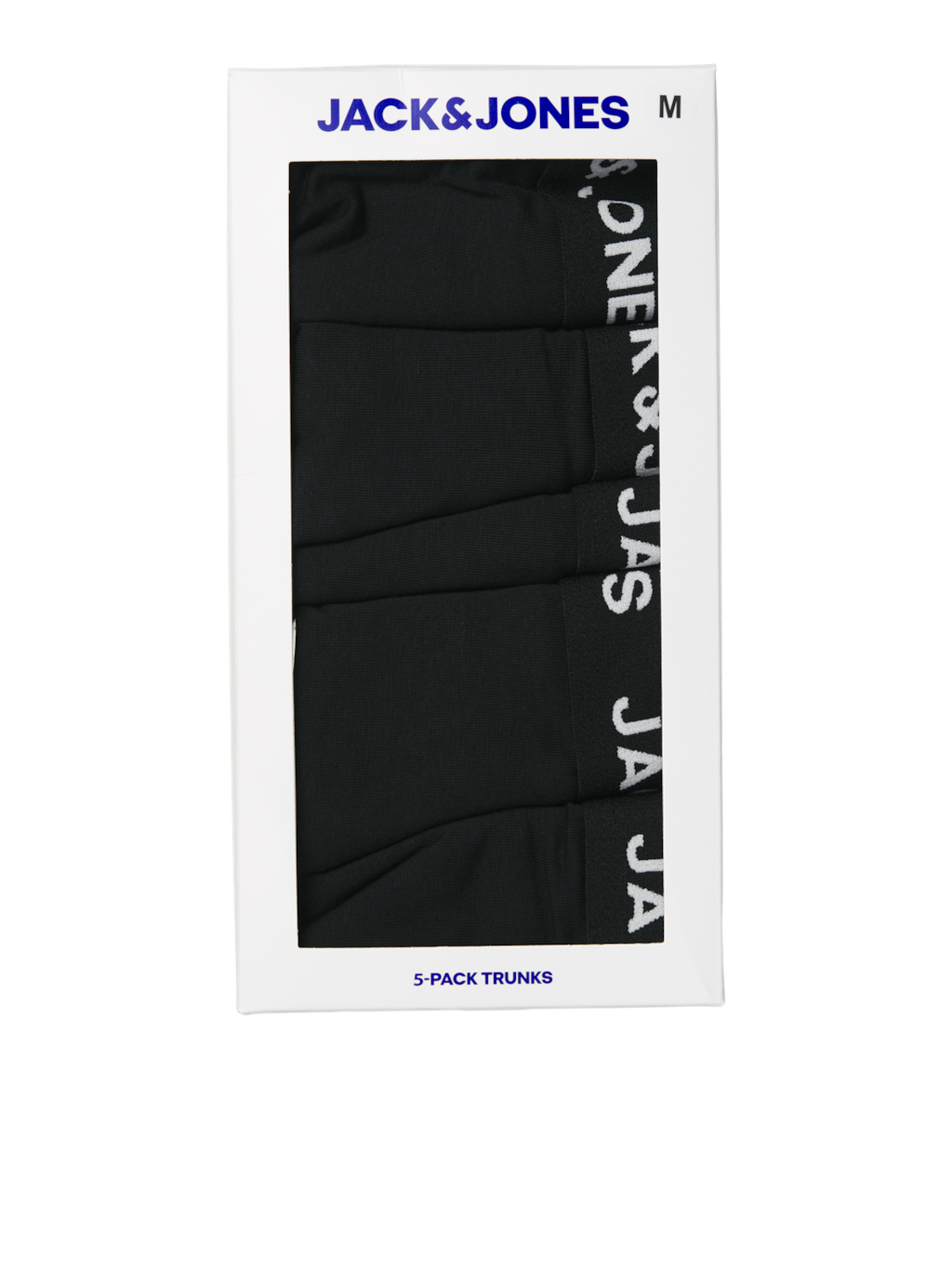 Jack & Jones Boxershorts JACANTHNONY Trunks 5-pack Black