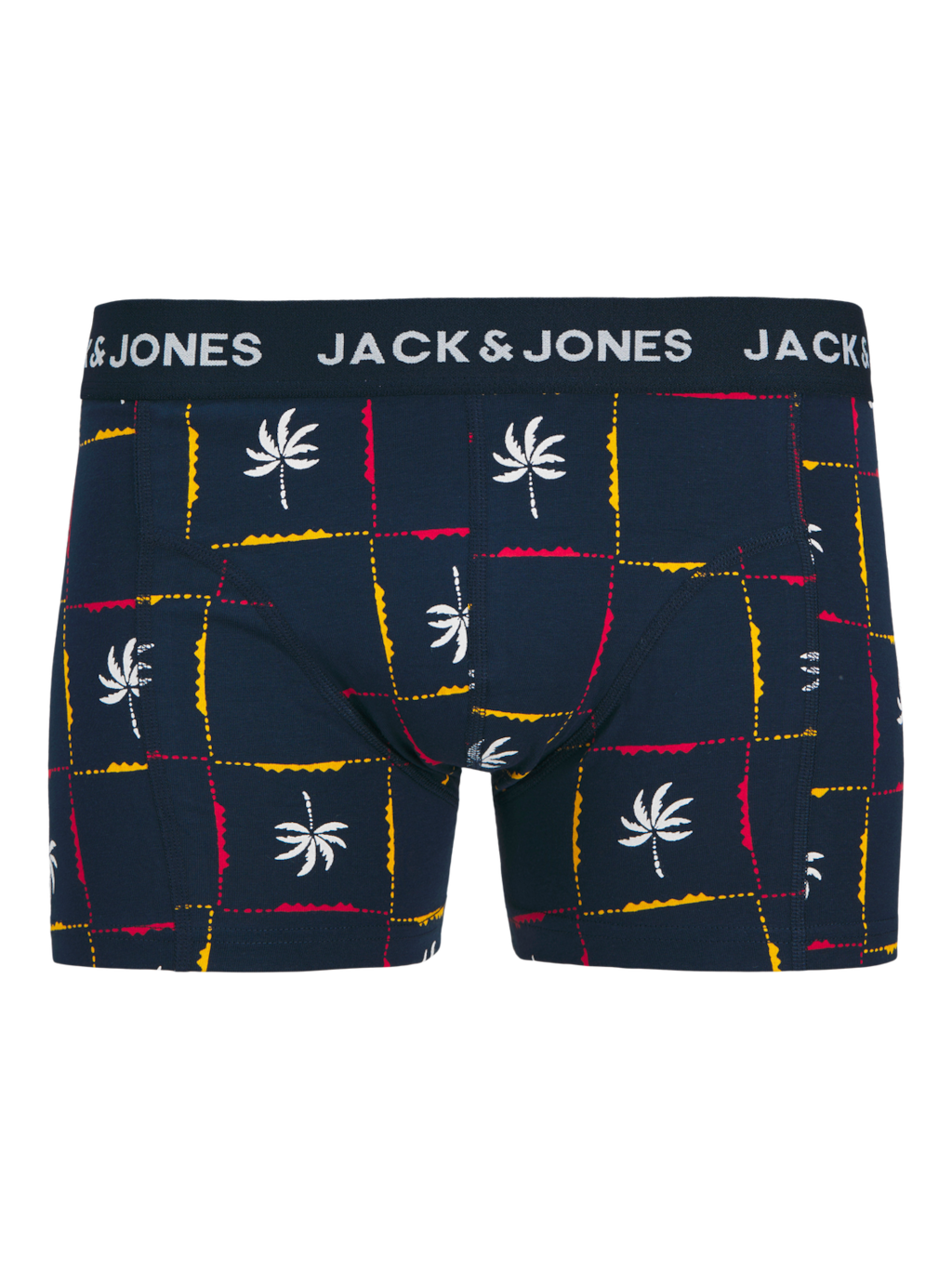 Jack & Jones Boxershorts JACPALM Trunks 3-pack Black / Navy Blazer