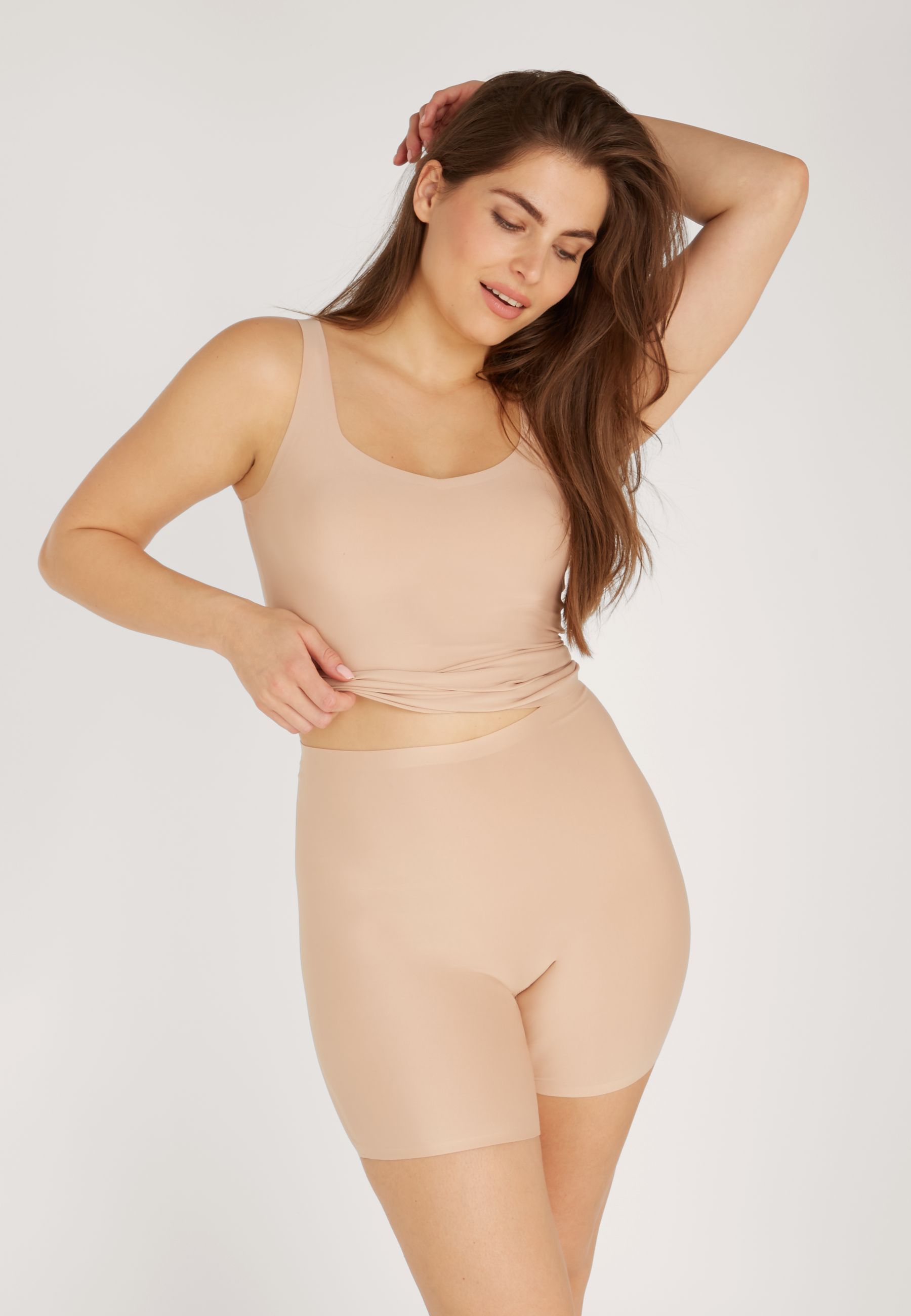 Ten Cate Secrets High Waist Long Short Walnut