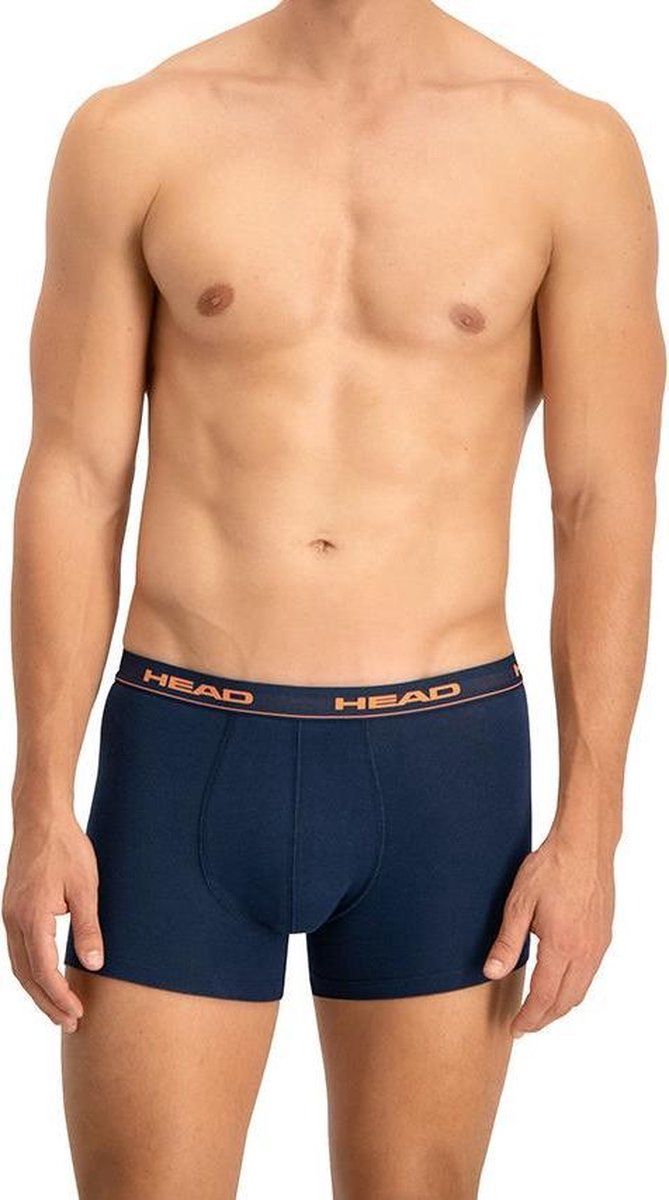 Head Boxershorts Basic 15-Pack Orange/Peacoat
