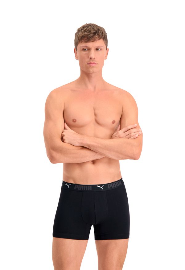 Puma Sport Boxershorts Katoen 6-pack Zwart