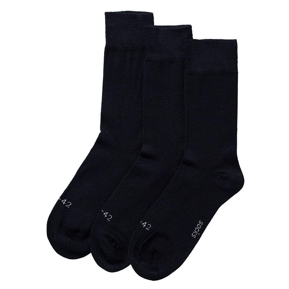 Apollo Merinowollen Sokken 3-pack Navy