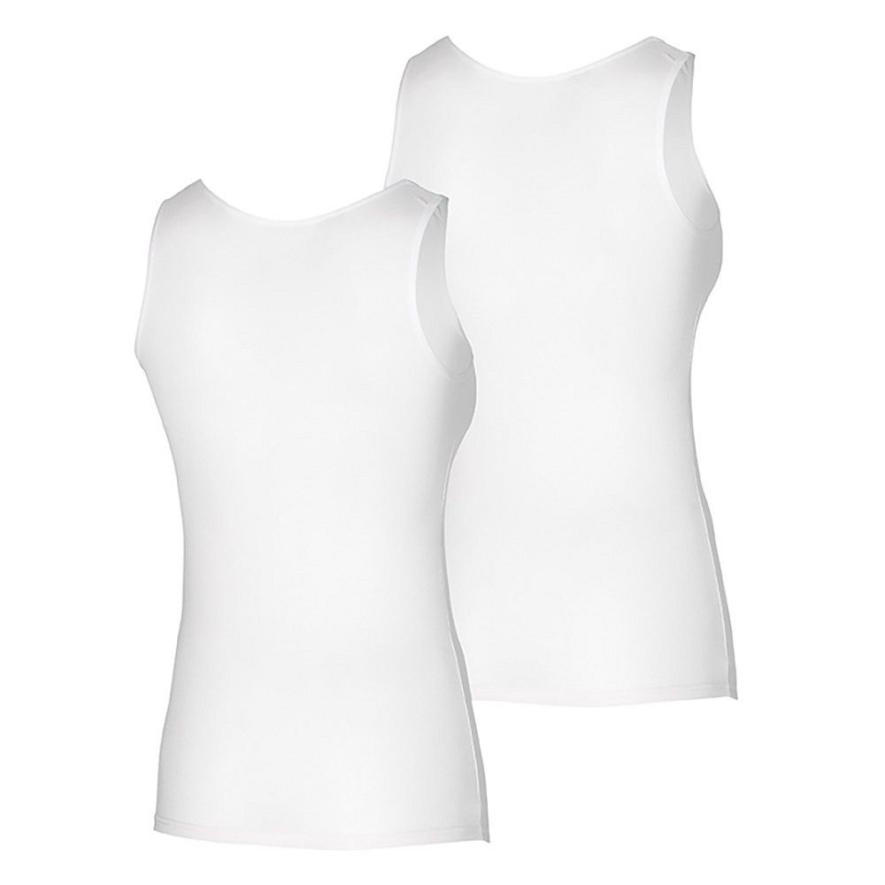 Apollo Singlet Dames Bamboo Wit 4-pack