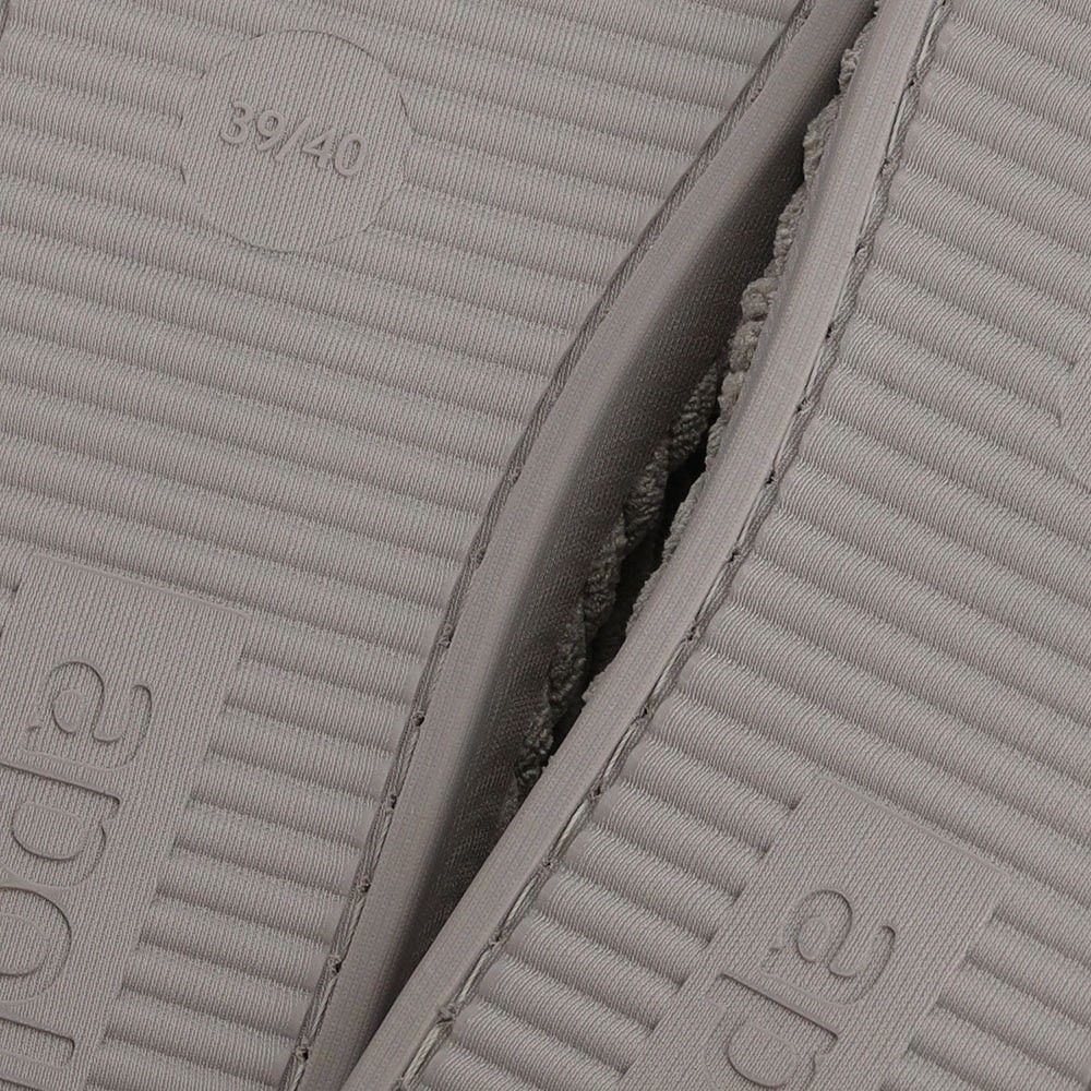 Apollo Pantoffels Dames Corduroy Grijs