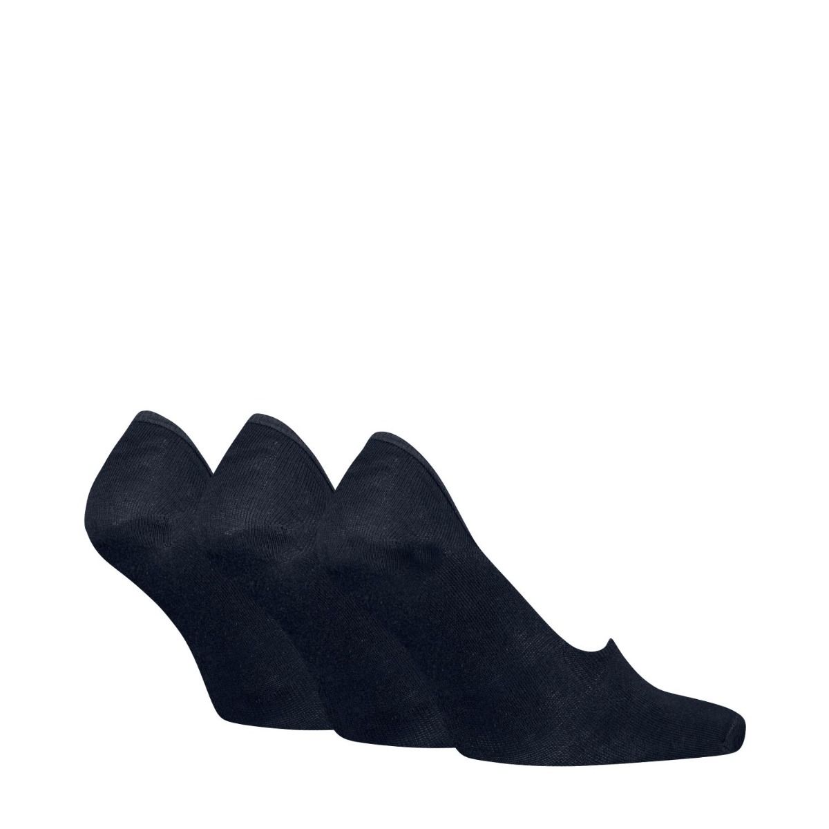 Calvin Klein Footies Heren Mid Cut 3-pack Navy