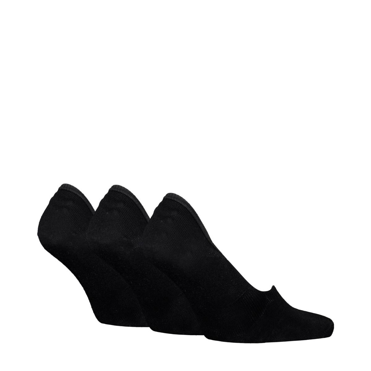Calvin Klein Footies Heren Mid Cut 3-pack Zwart