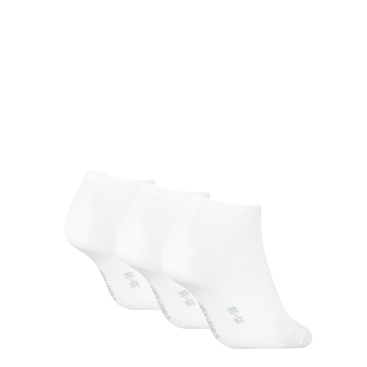 Calvin Klein Sneakersokken Dames 3-pack Wit