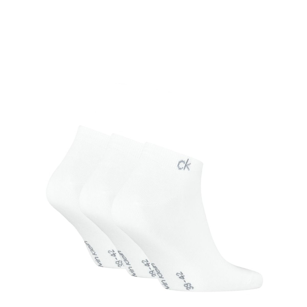 Calvin Klein Sneakersokken Heren 3-pack Wit