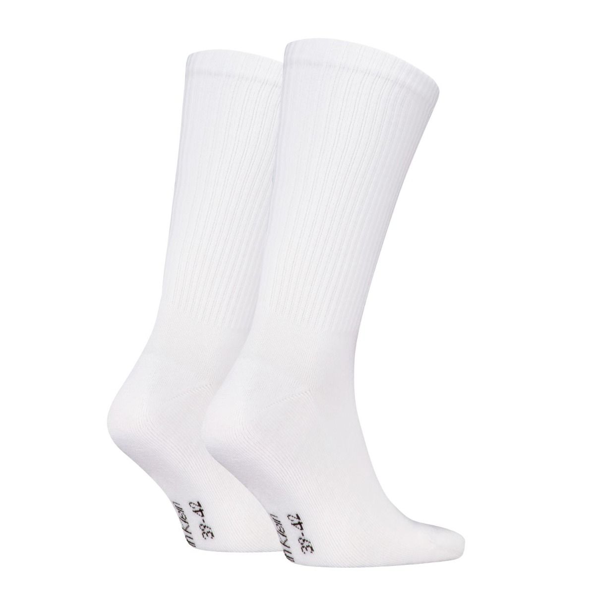 Calvin Klein Sokken Heren Monogram 2-pack Wit