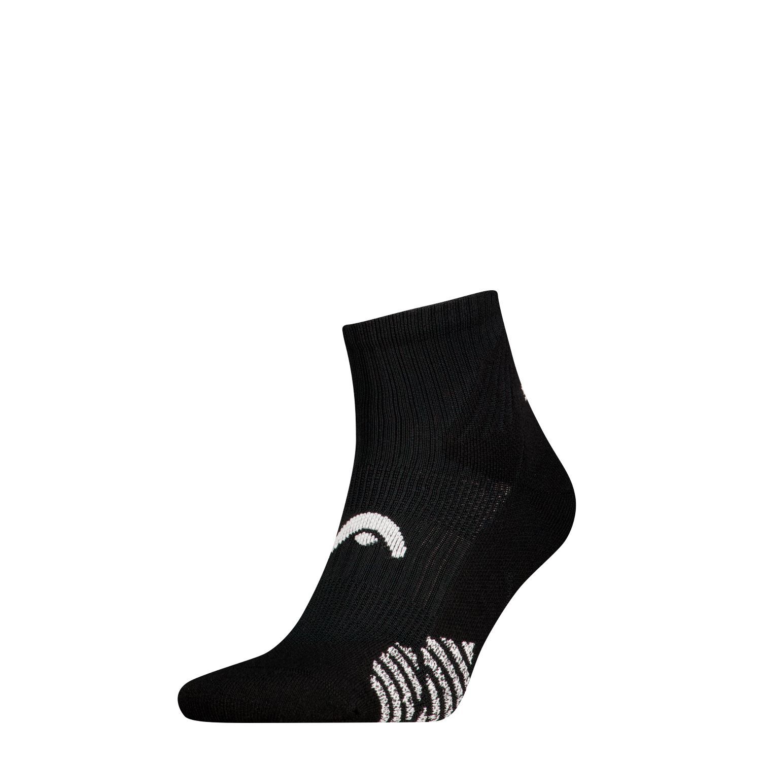 HEAD Padel Sokken Quarter 1-pack Zwart