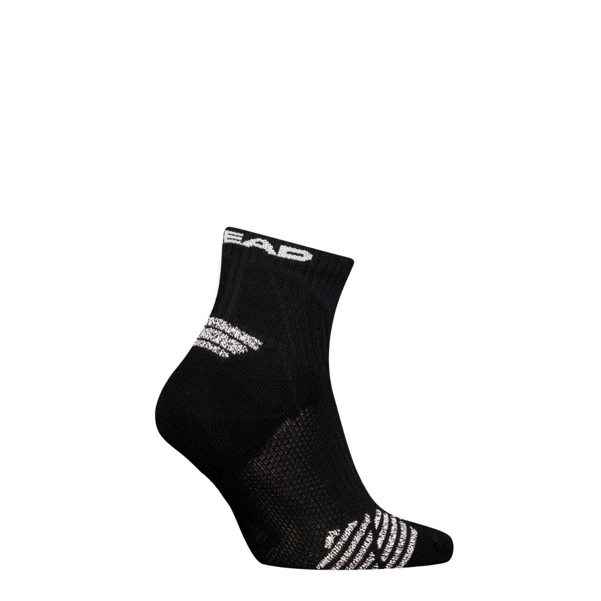 HEAD Padel Sokken Quarter 3-pack Zwart