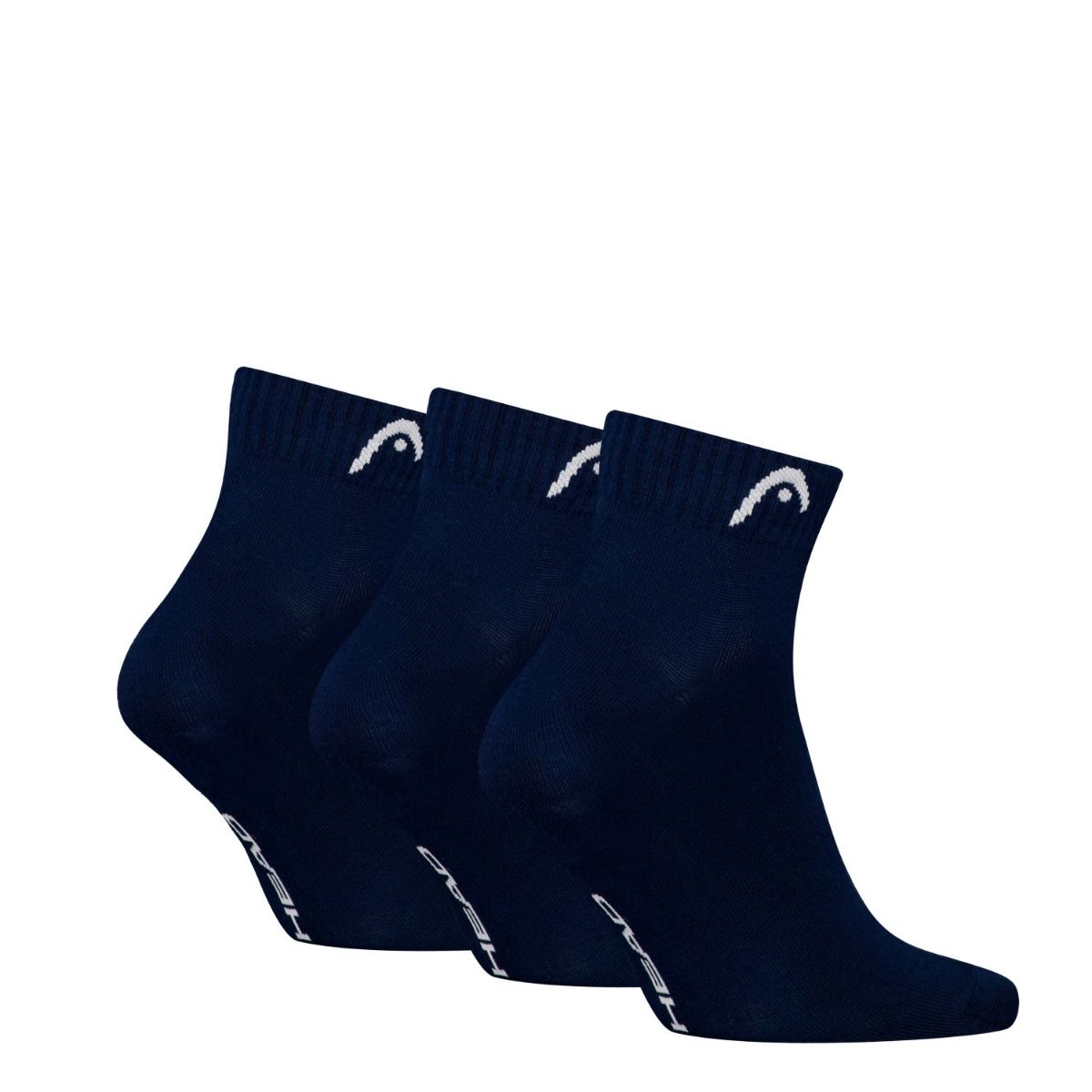 HEAD Quartersokken Training 12-pack Navy