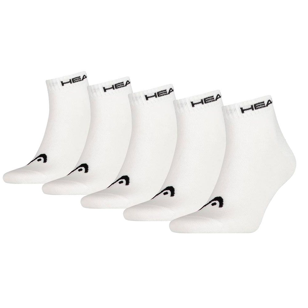 Head Sokken Quarter 5-pack Wit