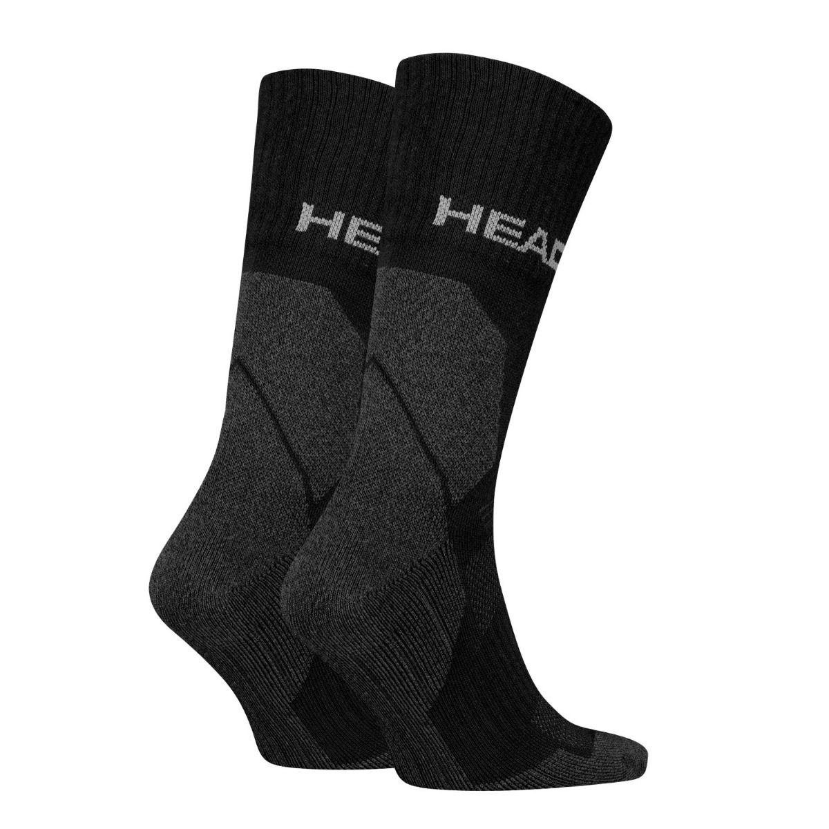 HEAD Wandelsokken All Climates Hiking Crew 6-pack Zwart