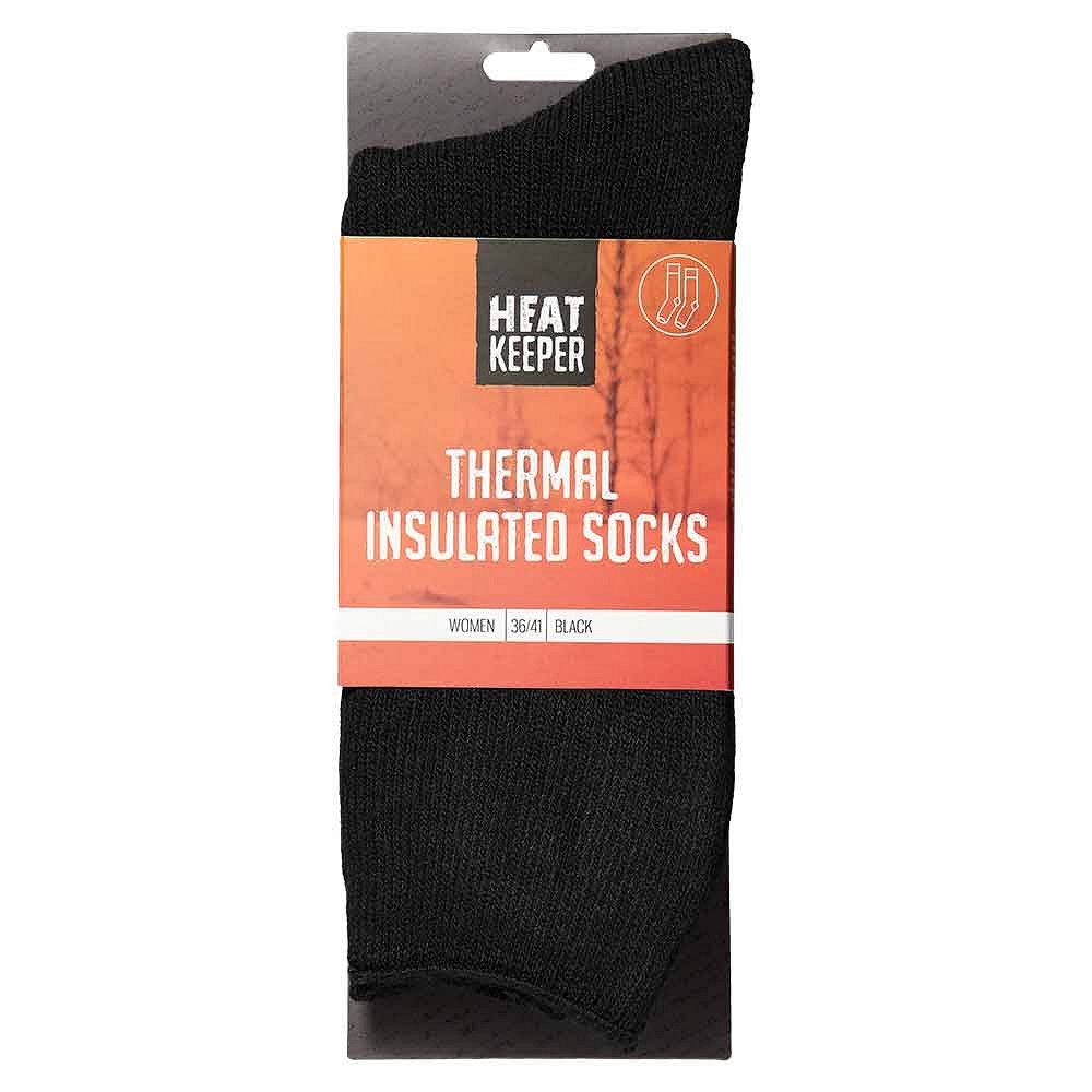 Heatkeeper Dames Thermo Sokken Zwart