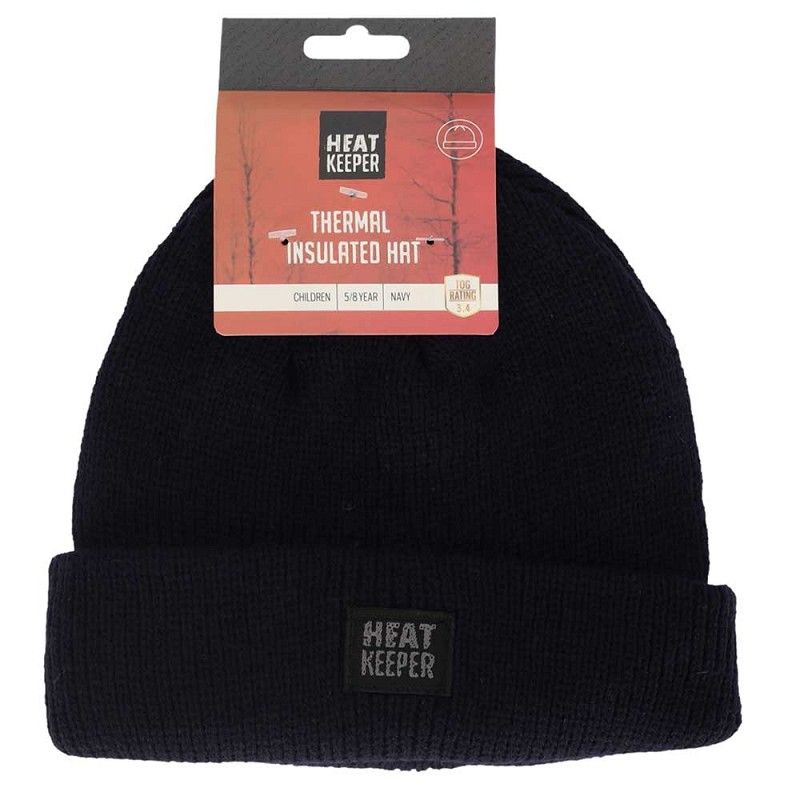 Heatkeeper Heren Thermo Muts Wind/Waterproof Navy