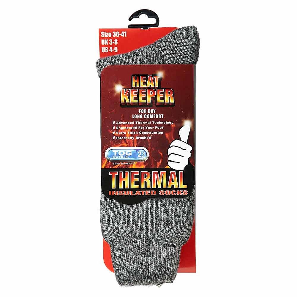 Heatkeeper Dames Thermo Sokken Medium Grey