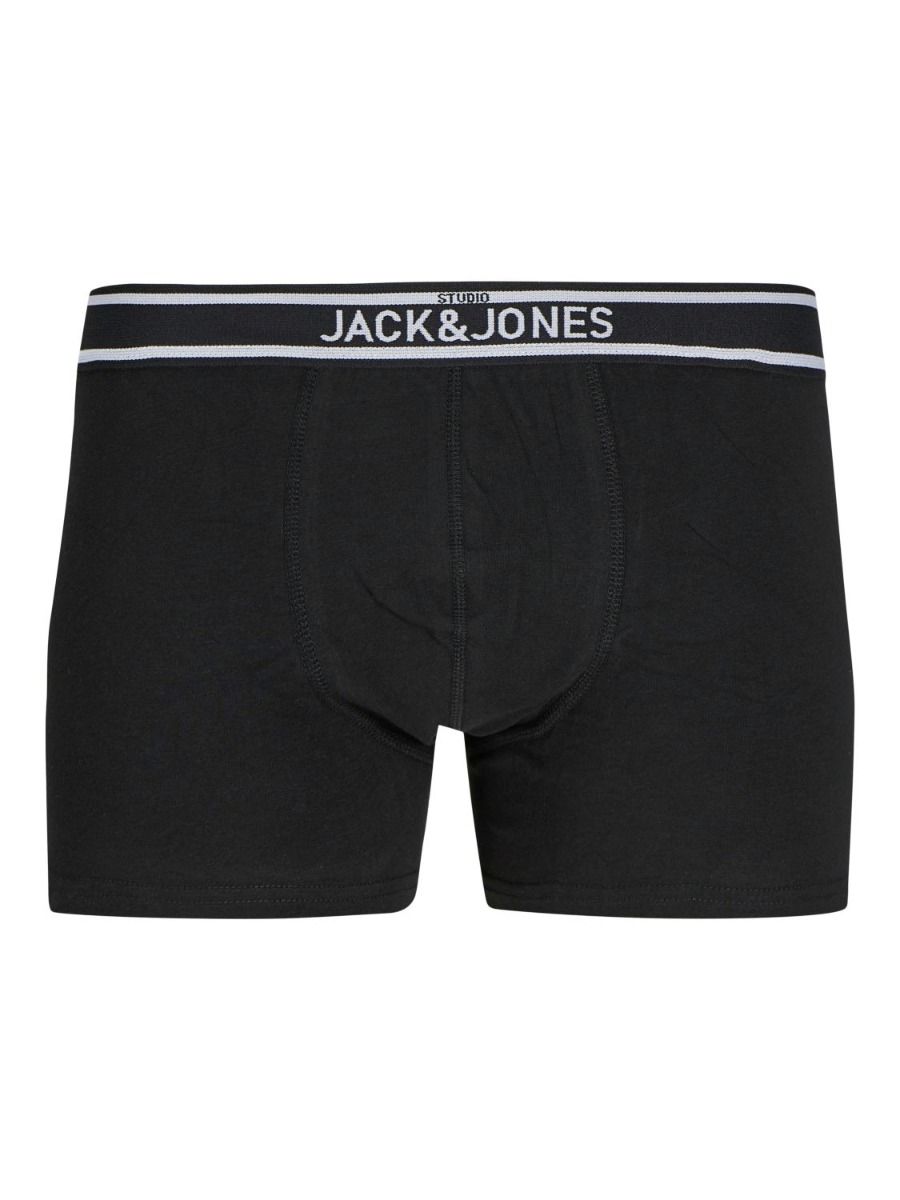 Jack & Jones Boxershorts JACWATERMELON 2-pack Zwart