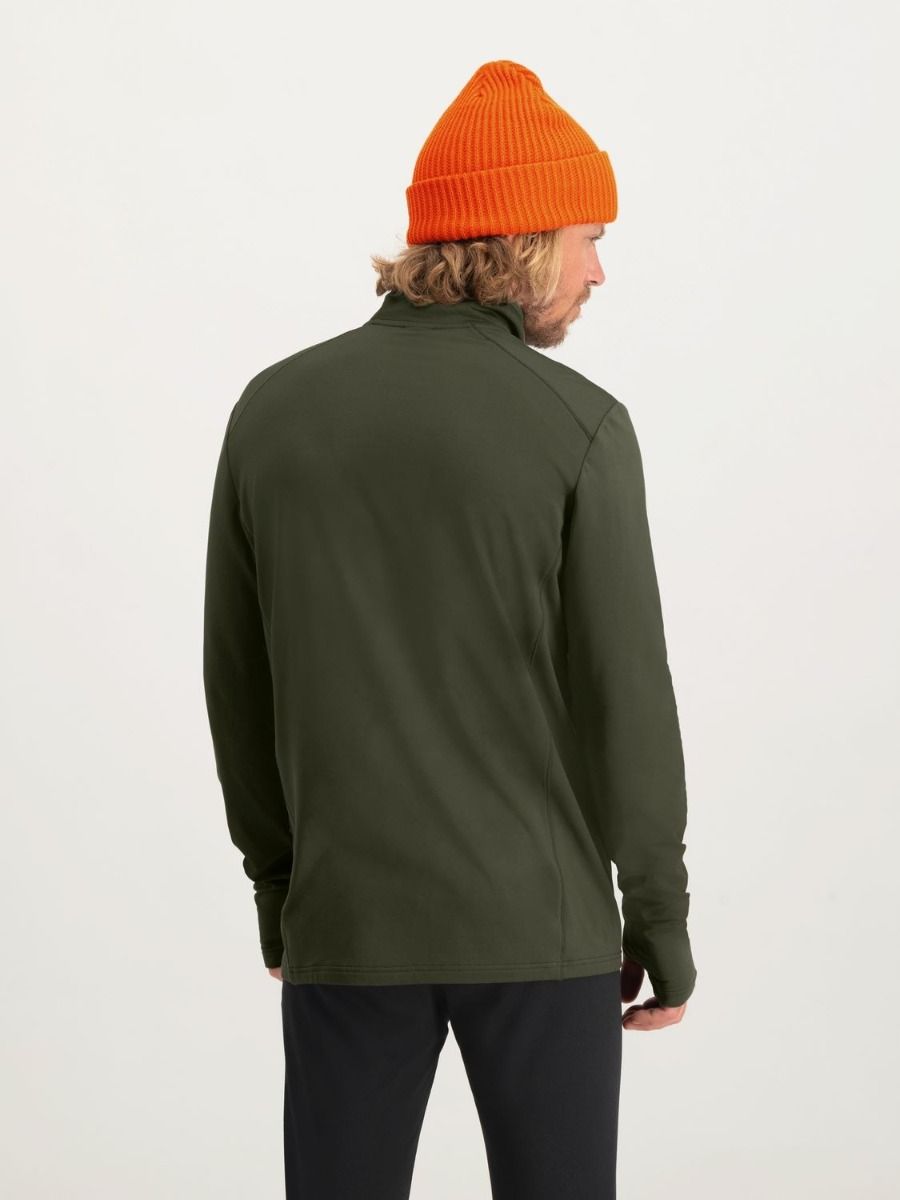 Poederbaas Midlayer Pully Heren Four Seasons Lightweight Groen