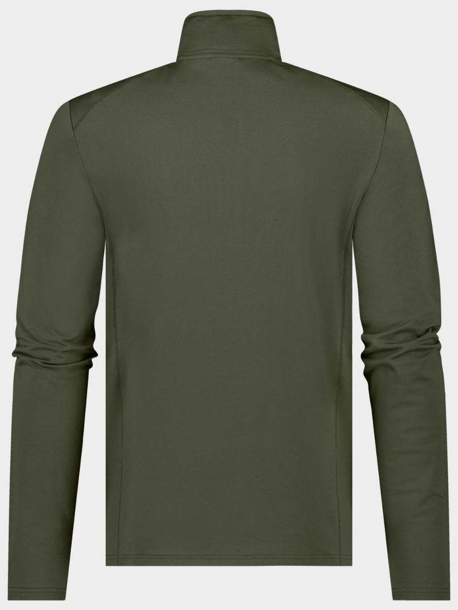Poederbaas Midlayer Pully Heren Four Seasons Lightweight Groen