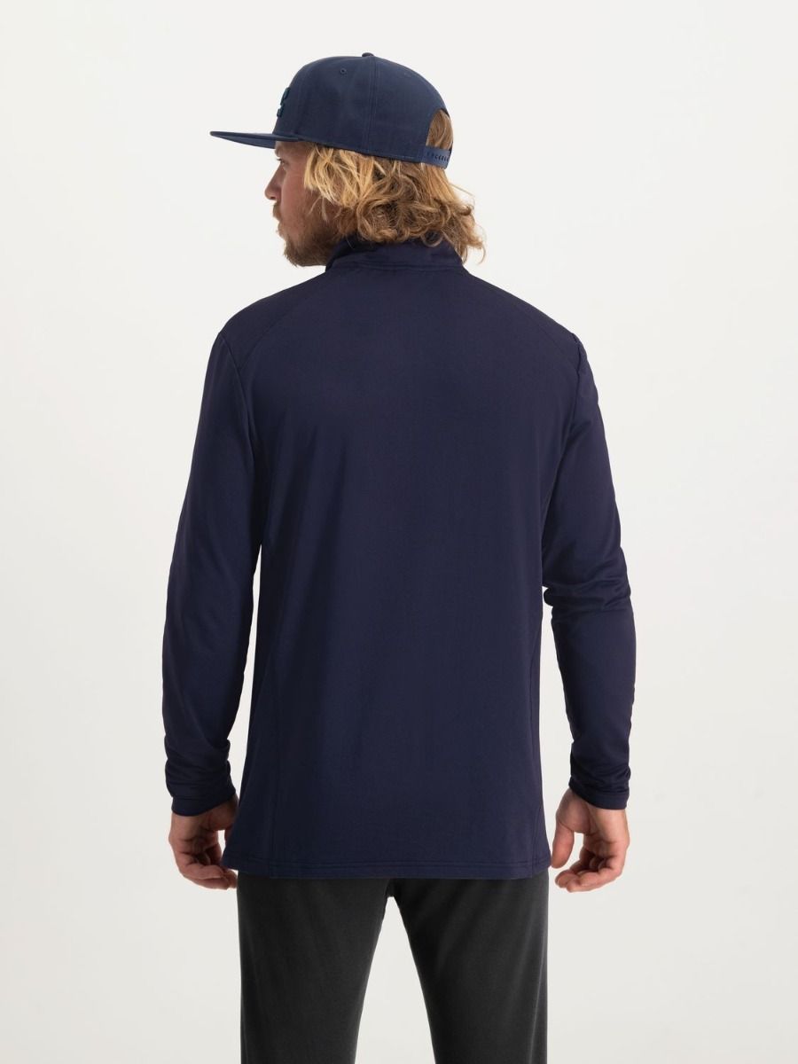 Poederbaas Midlayer Pully Heren Four Seasons Lightweight Navy