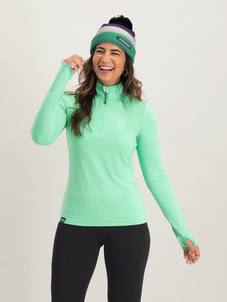 Poederbaas Muts Classic Colorful Beanie 2.0 Multi Green
