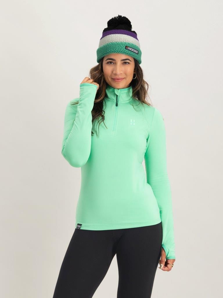 Poederbaas Muts Classic Colorful Beanie 2.0 Multi Green