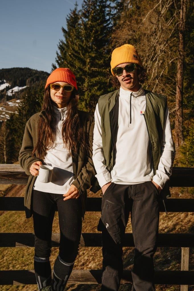 Poederbaas Muts Royal Rib Beanie Yellow