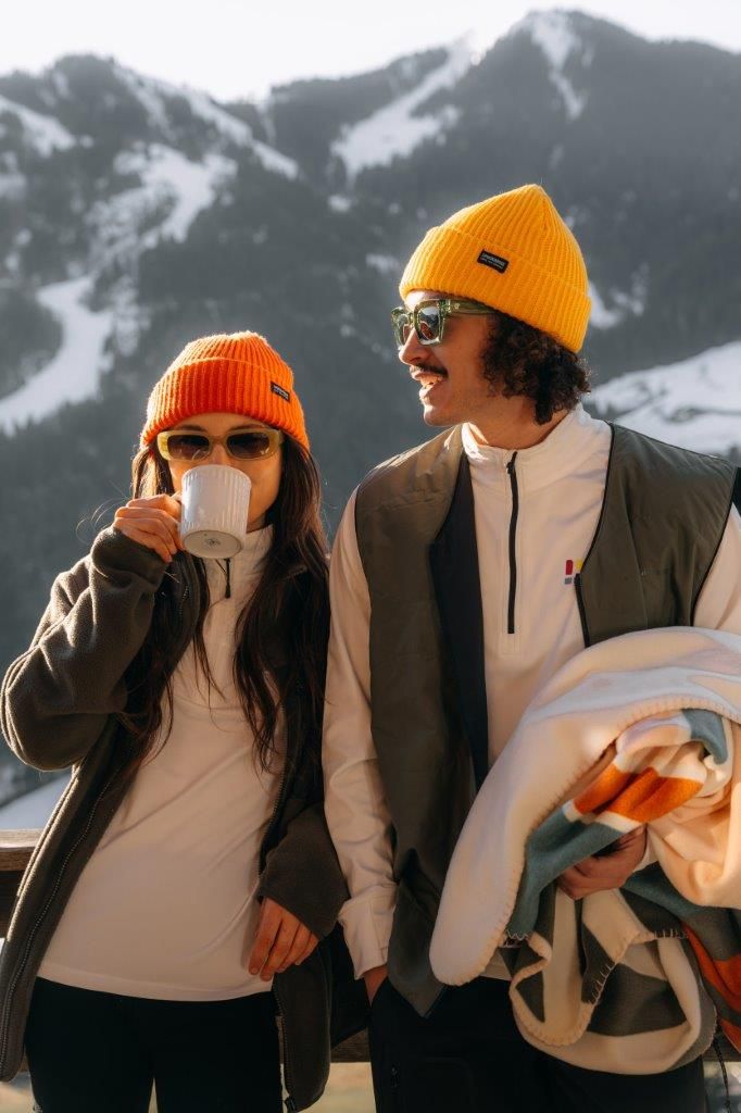 Poederbaas Muts Royal Rib Beanie Yellow