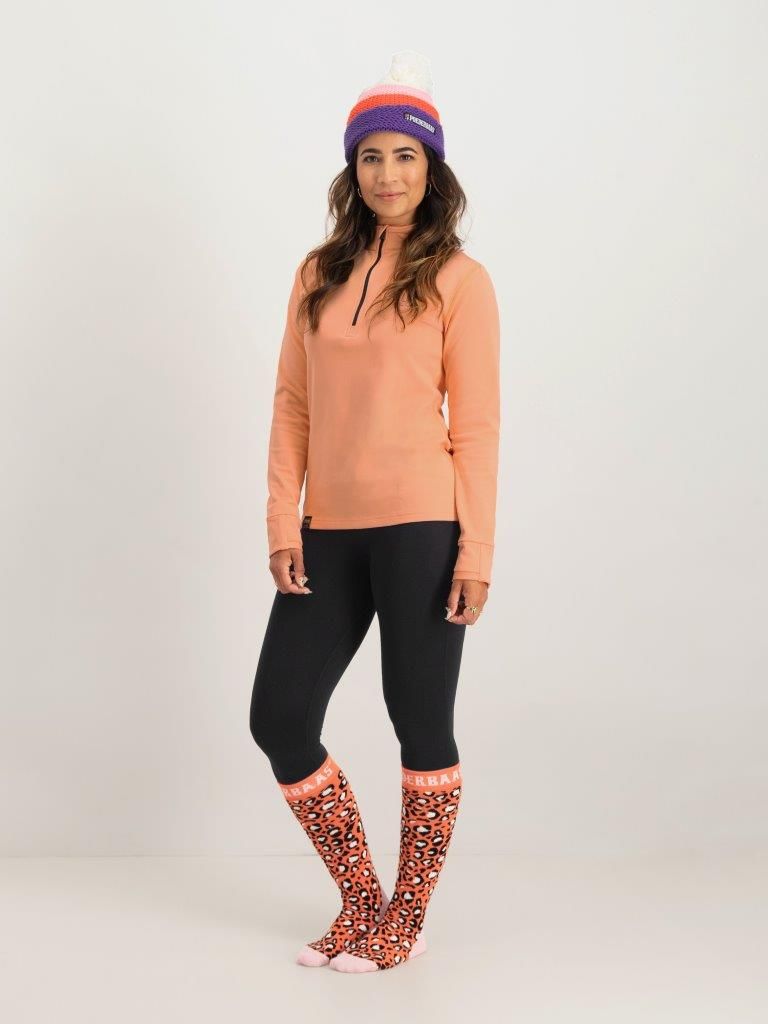 Poederbaas Skisokken 6-pack Panther Orange