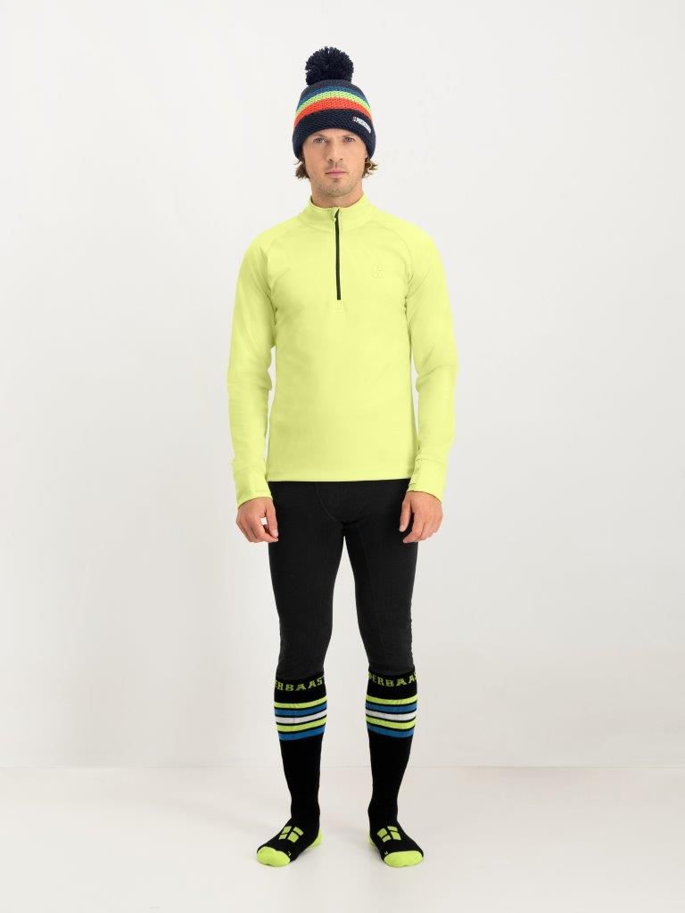 Poederbaas Skisokken 2-pack Striped Black