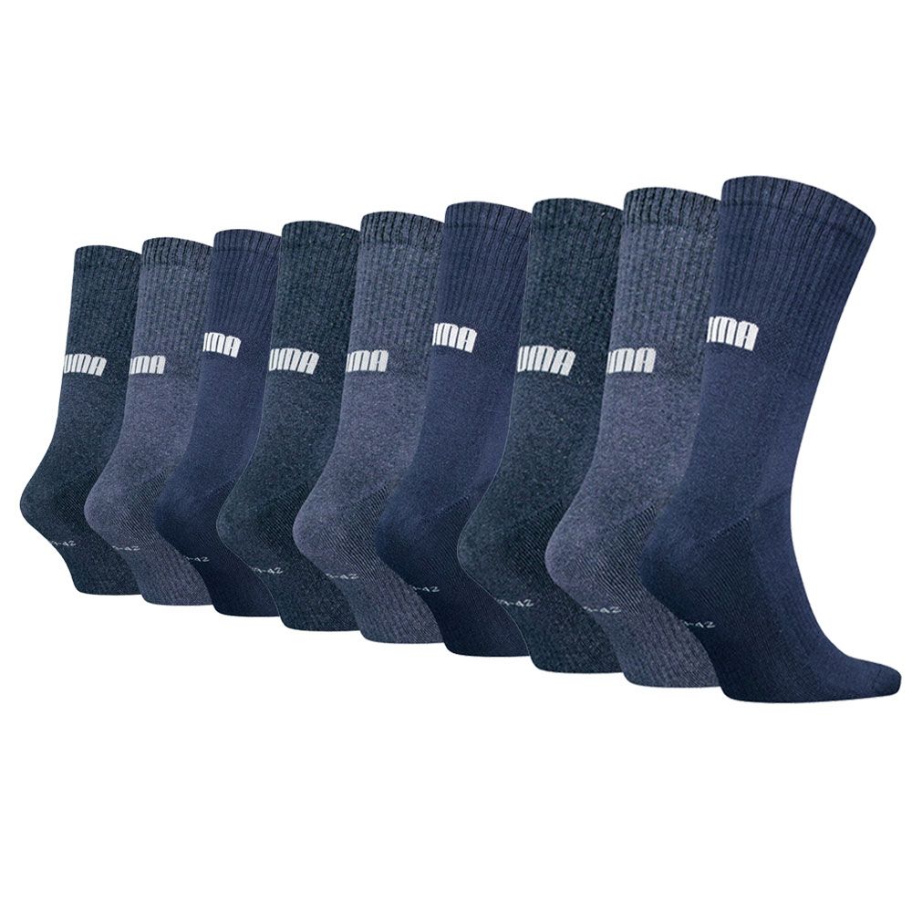 Puma Sportsokken Cushioned New Generation 9-pack Blue Combo