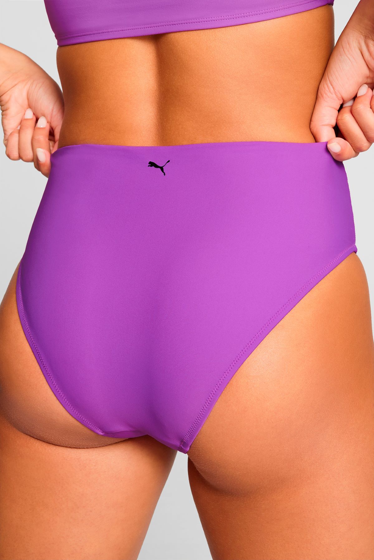 Puma Bikinibroekje High Waist Brief Purple