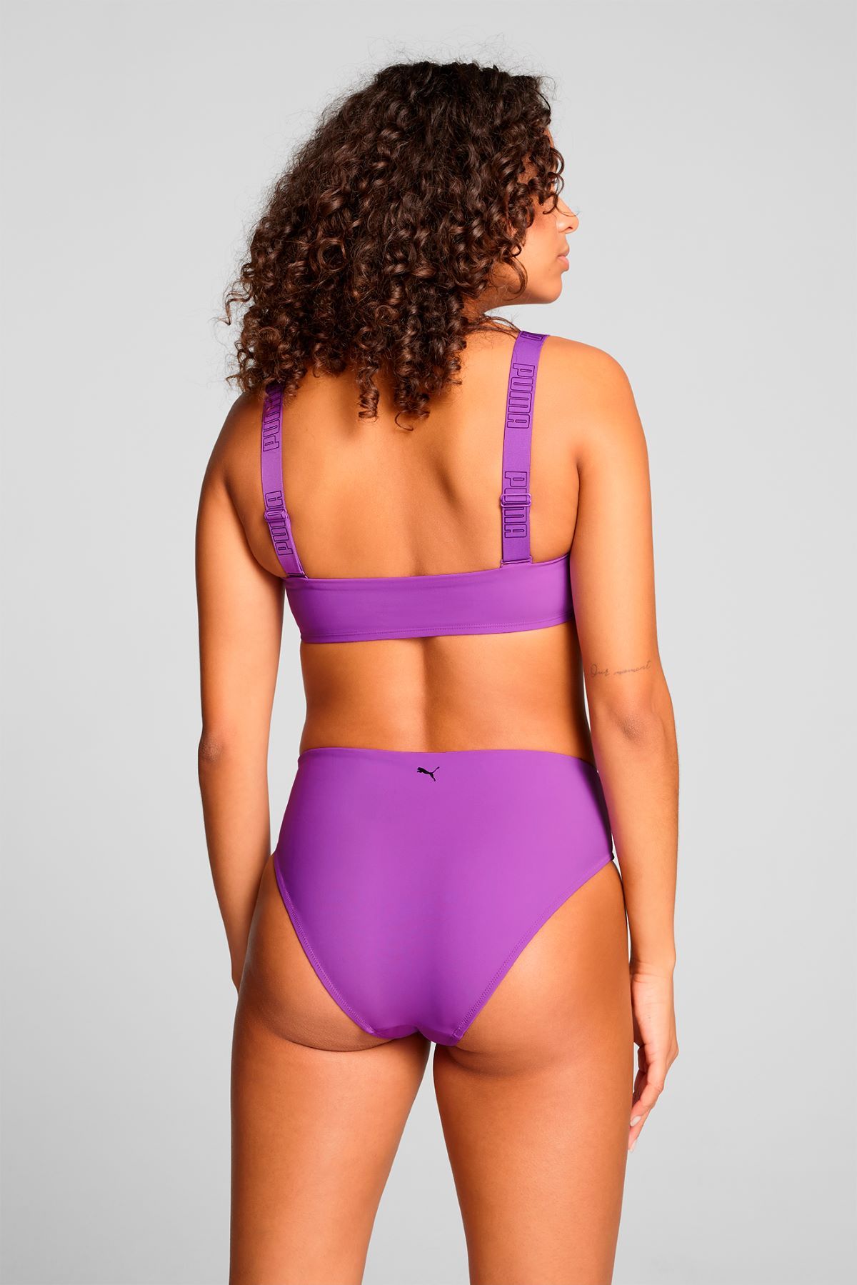 Puma Bikinibroekje High Waist Brief Purple