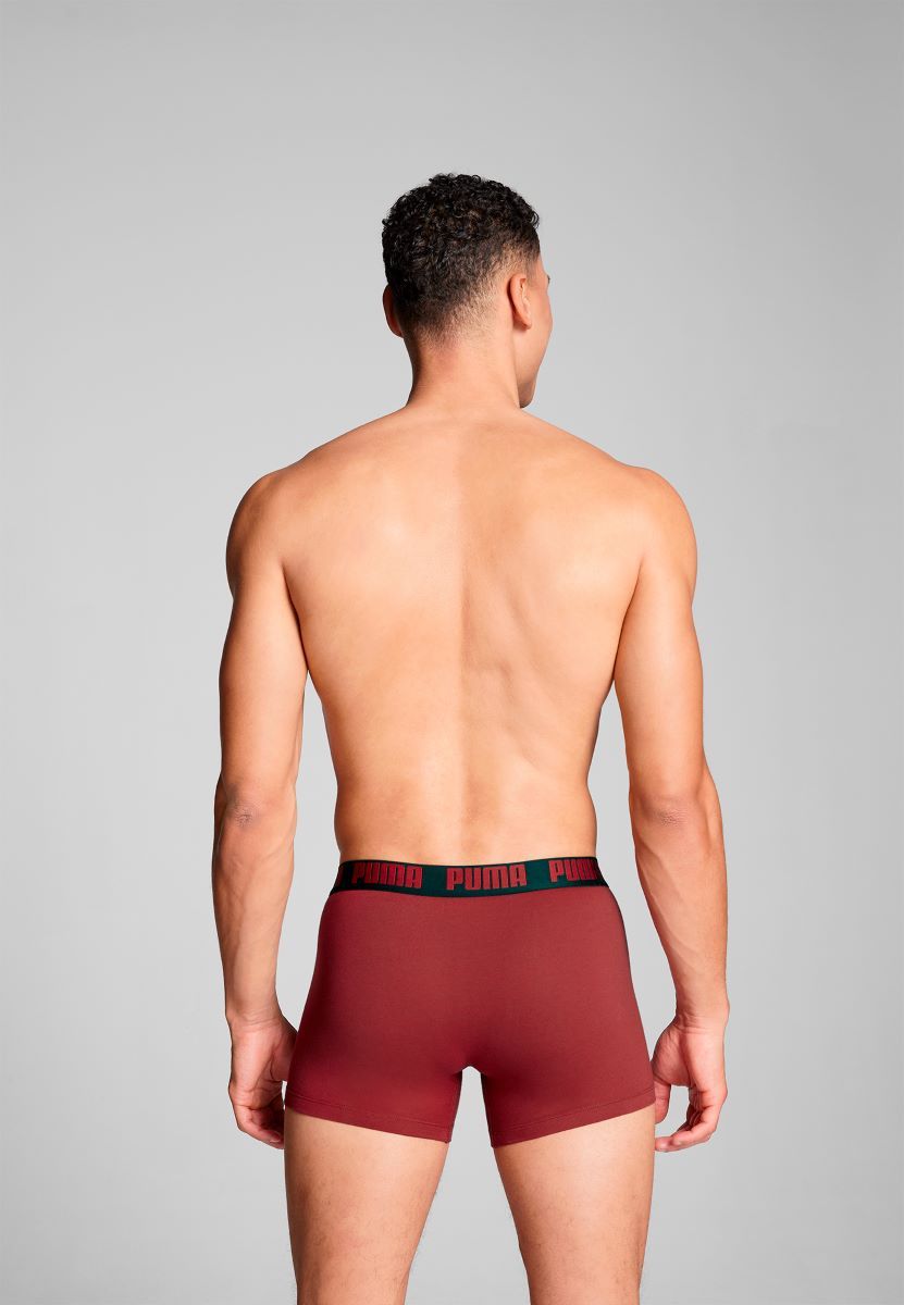 Puma Boxershorts Basic 2-pack Burgundy