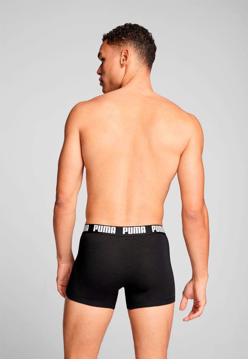 Puma Boxershorts Everyday Basic 2-pack Black / Black