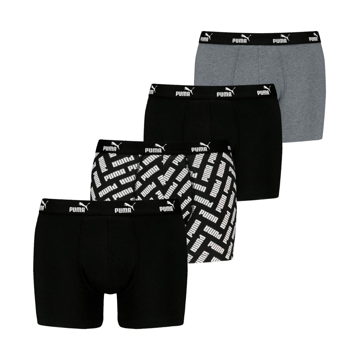 Puma Boxershorts Promo 12-pack Black Combo