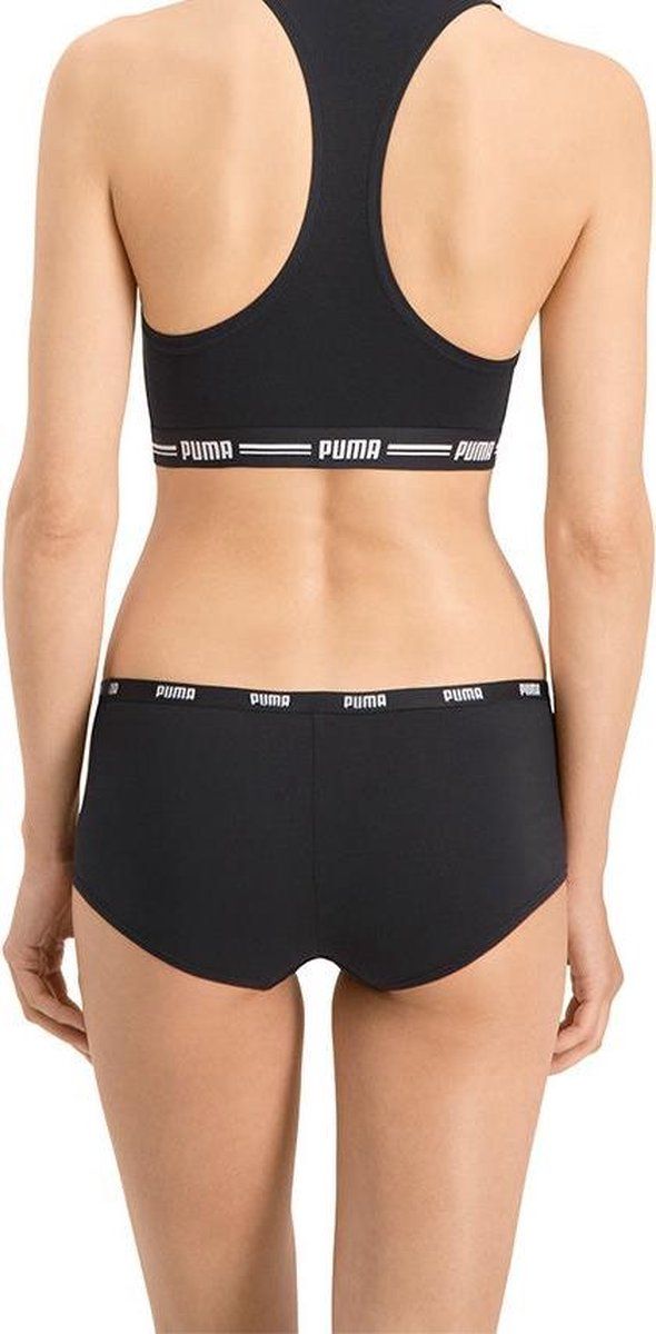 Puma Mini Short Dames Zwart/Wit/Grijs 6-Pack 