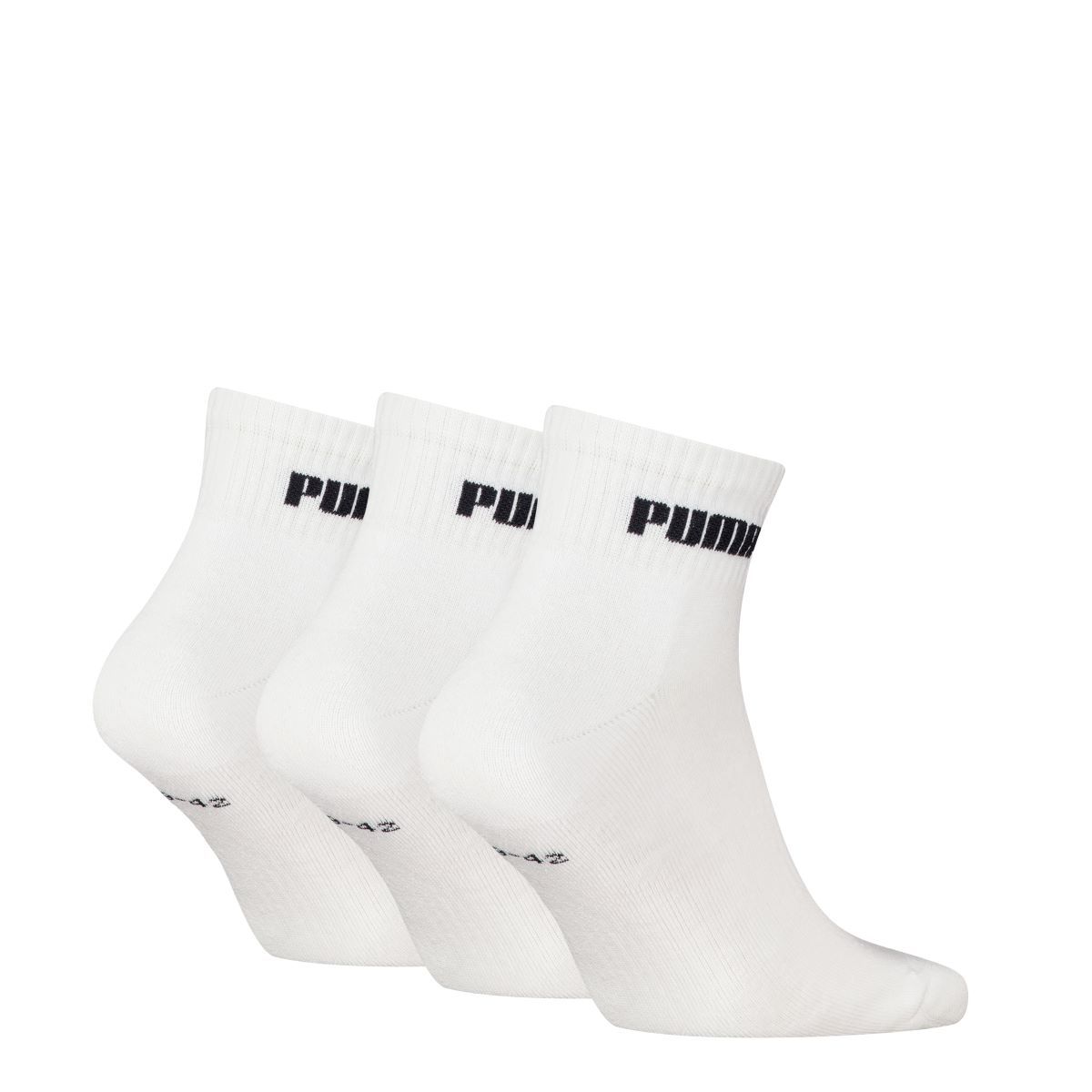 Puma Quartersokken Cushioned New Generation 9-pack Wit