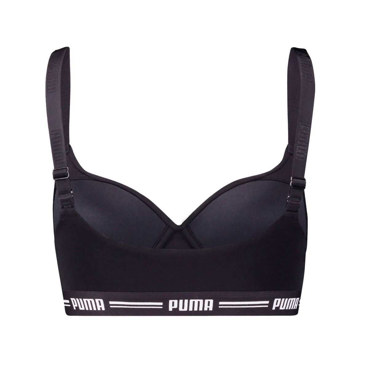 Puma Sport Bh Padded Top Zwart