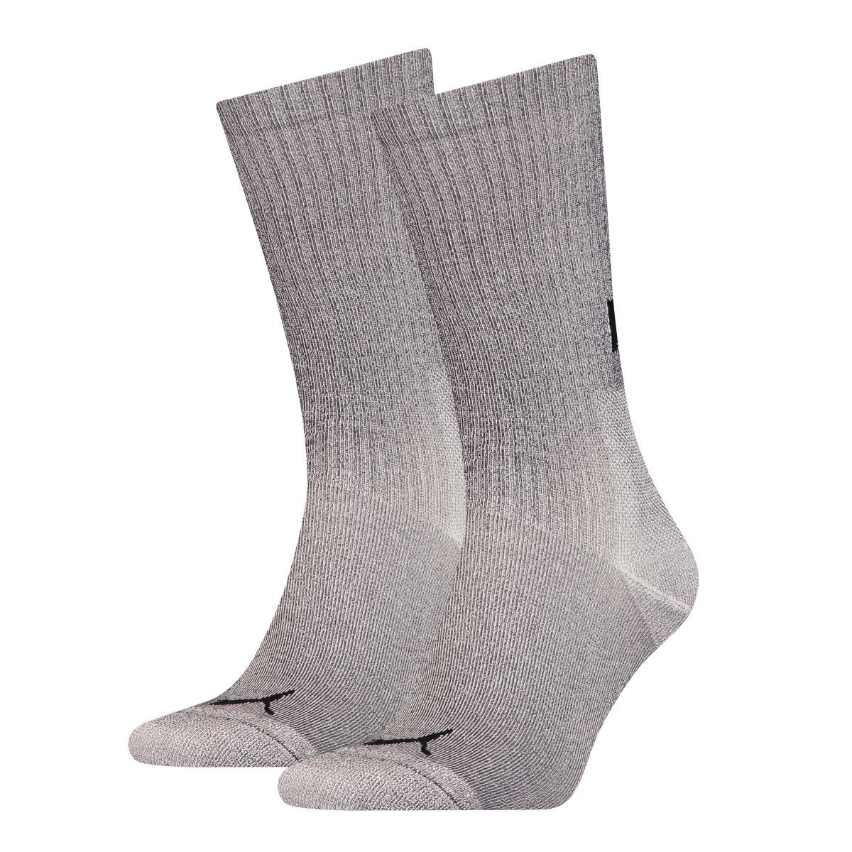 Puma Sportsokken Comfort Crew 2-pack Grey Escape
