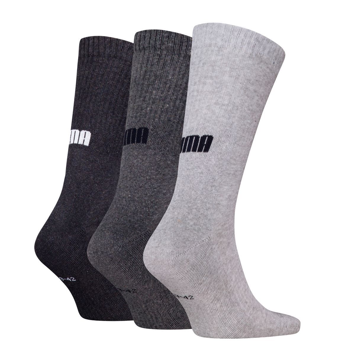 Puma Sportsokken Cushioned New Generation 9-pack Grey Melange